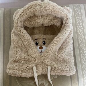 Cozy Tan Teddy Bear Hat - adult/big kids size unisex